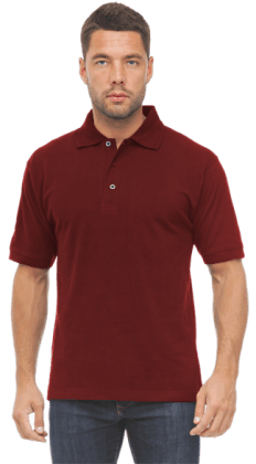 Рубашка ПОЛО бордо